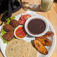 Vegan breakfast at The Little Spoon in Panajachel