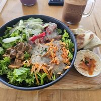 Vegan tofu tikka masala at The Little Spoon in Panajachel