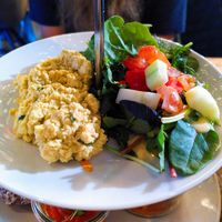 Egg, could have used some kala namak at Heaven's Kitchen in Stuttgart