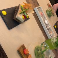 7 senses menu  at Heaven's Kitchen in Stuttgart