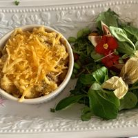 Mac n cheese!  at Pink Lettuce in Chester