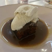 Sticky toffee pudding   at Pink Lettuce in Chester