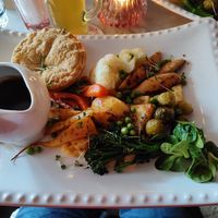 Great Sunday Roast at Pink Lettuce in Chester