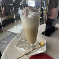 White hot chocolate 10/10  at Pink Lettuce in Chester