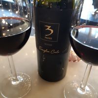 Lovely bottle of red at Pink Lettuce in Chester