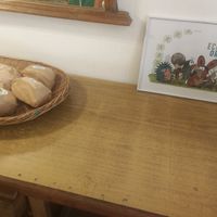 on the left: bread from the day before which they sell a little bit cheaper at Horno Santa Madrona in Barcelona