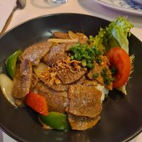 Luc lac at Chay Vegan in Stavanger