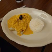 Potatoes in spicy Chili sauce at Andean Garden - Cloud Kitchen - Maybe closed in Brooklyn