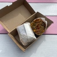 Vegan Salad Wrap  at Bebita in Jindabyne