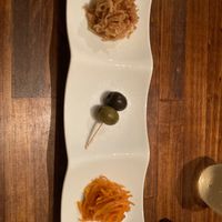 Appetizers at Cafe Banmari in Mishima