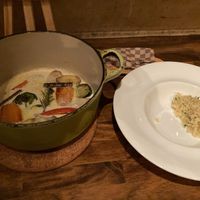 Hot pot at Cafe Banmari in Mishima