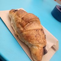 Vegan chocolate croissant at Coffee Junkie in Vienna