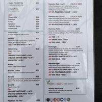 Menu Page 1  at WeGoOn in Groningen