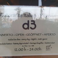  at D3 Restaurante in Gran Canaria