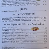 Deutsche Karte  at D3 Restaurante in Gran Canaria