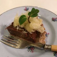 Dessert  at Salon de Nanadecor in Tokyo