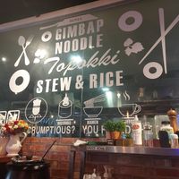 Decor at Rolling Rice - Marina Square in Central Singapore