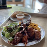 Mixed plate   at Casa Borinqueña in San Francisco