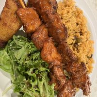 Vegan chicken   at Casa Borinqueña in San Francisco