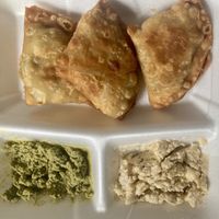 Samosas veganas  at Ahimsa - Maybe closed in Managua