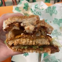 BBQ Cluckin Sandwich  at Oowee Vegan in Brighton