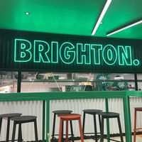 Dining area  at Oowee Vegan in Brighton