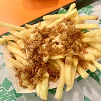 Dirty fries   at Oowee Vegan in Brighton