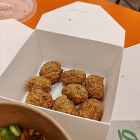 Popcorn chicken at Oowee Vegan in Brighton