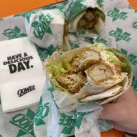 Caesar wrap  at Oowee Vegan in Brighton