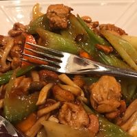cashew chikn  at Wynn Hotel - Red 8 in Las Vegas
