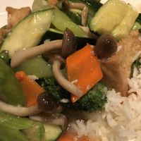 Veggie stir fry  at Wynn Hotel - Red 8 in Las Vegas