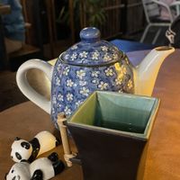 Japanese Tea pot & cup   at Izakaya Ate in Noosa Heads