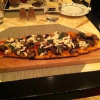 Flatbread pizza at Wynn Encore Hotel - Society Cafe in Las Vegas