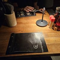 Our table at Shisomen in Berlin