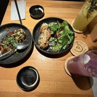 Vorspeisen: Seidentofu und Karaage😄 at Shisomen in Berlin