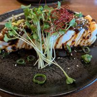 Hiyayako (silken tofu starter) at Shisomen in Berlin