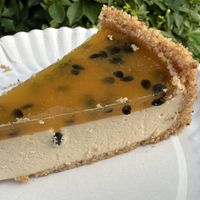 Vanilla cheesecake (vegan and delicious)  at Veganissimo - Maybe closed in Koh Samui