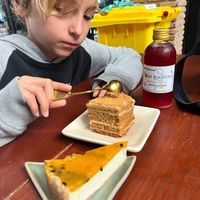 These were simply the most delicious cakes we have ever had and we know vegan cakes!! at Veganissimo - Maybe closed in Koh Samui