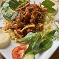 Vegan Spaghetti  at Quan Chay Buffet Lac Tam Vegan in Hue