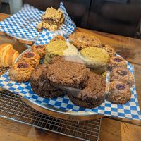 Vegan and gf items at Ezra's Pound in Toronto