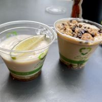 Key lime parfait and peanut butter are amazing  at Native Foods in Boulder