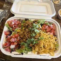 Taco salad  at Native Foods in Boulder