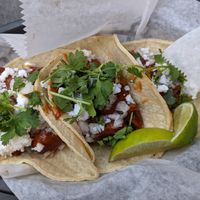 BBQ Tacos at Native Foods in Boulder