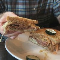 Reuben at Native Foods in Boulder