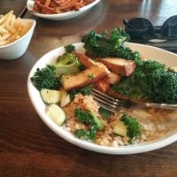 stir fry bowl at Native Foods in Boulder