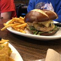 Crazy grilled chicken sandwich combo  at Native Foods in Boulder
