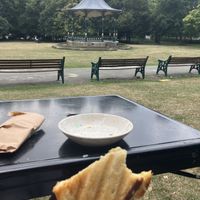 Sorry I’d eaten most of my toasty before I remember to take a photo haha   at Sprout in Weston-super-mare