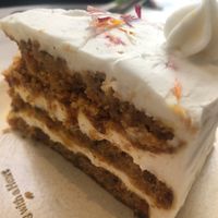 Amazing carrot cake   at Holy Llama - Sintagma in Athens