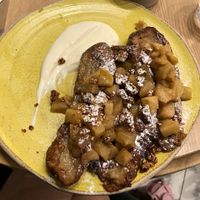 French toast  at Holy Llama - Sintagma in Athens