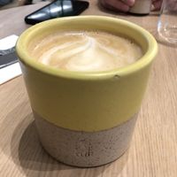 Latte  at Holy Llama - Sintagma in Athens